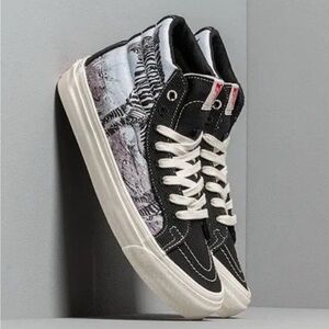 Vans Og Sk8-hi Lx X Ralph Steadman "Zebra" Critical Critters Shoes Mens Sz 11